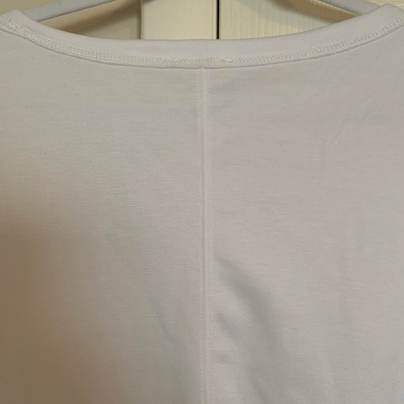 Long Sleeved White + Plaid Shirt - Picture 5 of 5